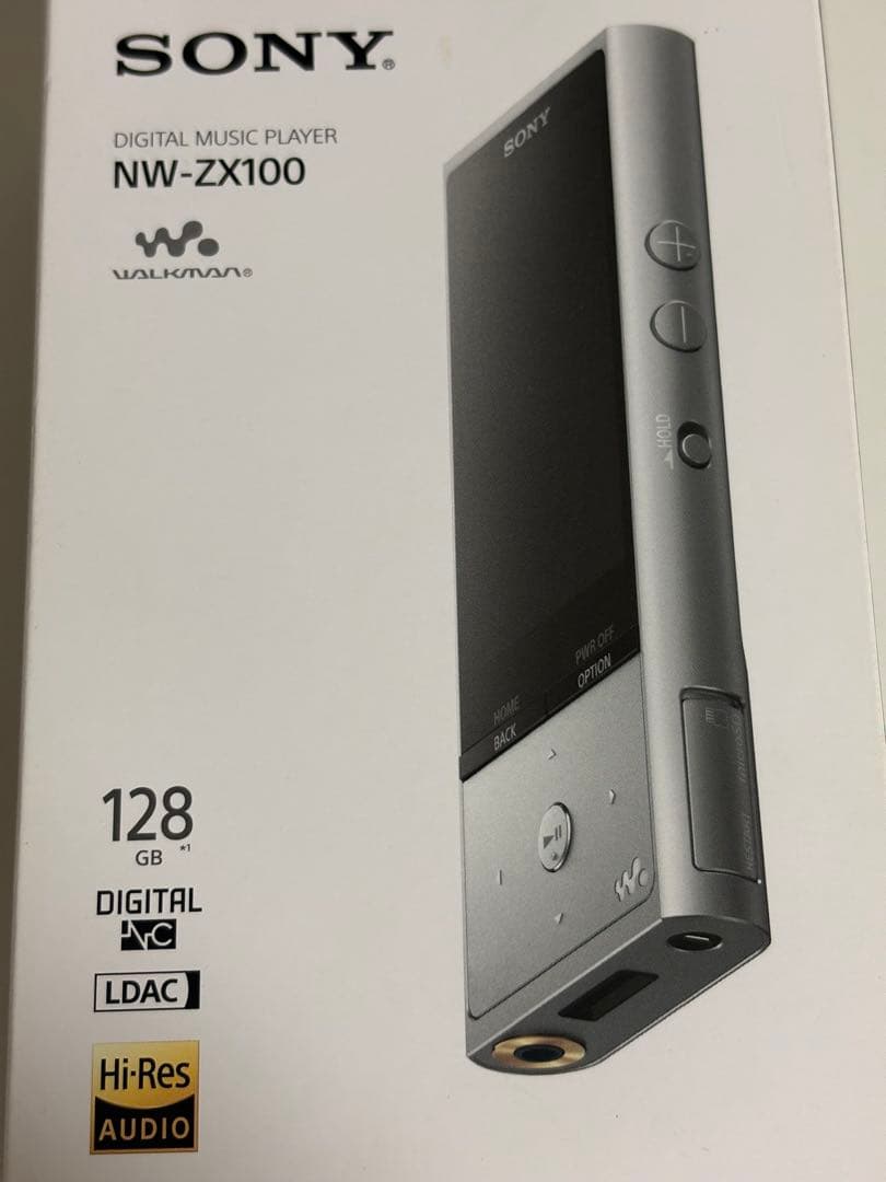 SONY ウォークマンNW-ZX100 デジタルオーディオプレーヤー 128GB