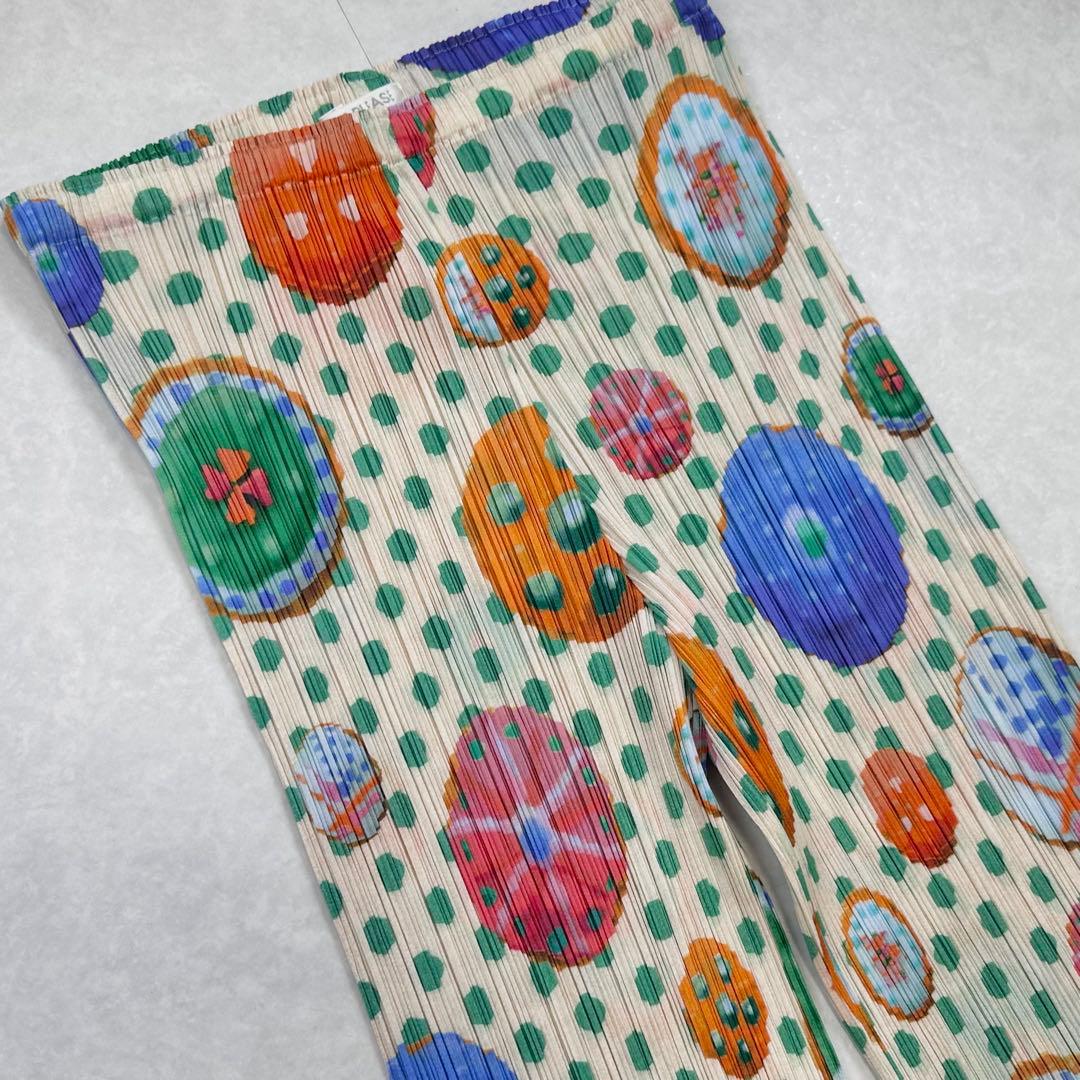 【極美品】PREATS PLEASE 総柄 プリーツパンツ サイズ5