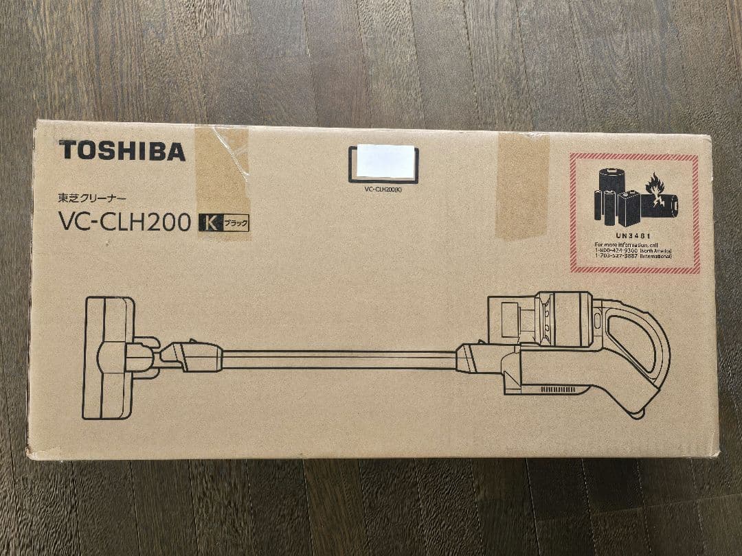 【未使用品】TOSHIBA VC-CLH200 K 掃除機本体 現状