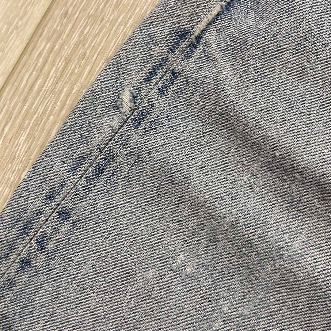 80s USA製 Levi's 501 赤耳 黒カン デニムパンツ W32