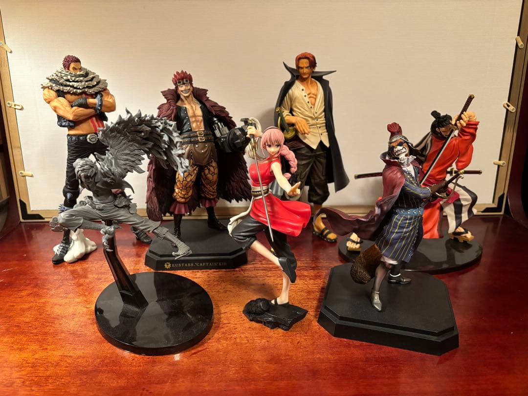 ワンピースマルコ、シャンクス、キッド、レベッカ、カタクリ、イヌアラシ、キンエモン