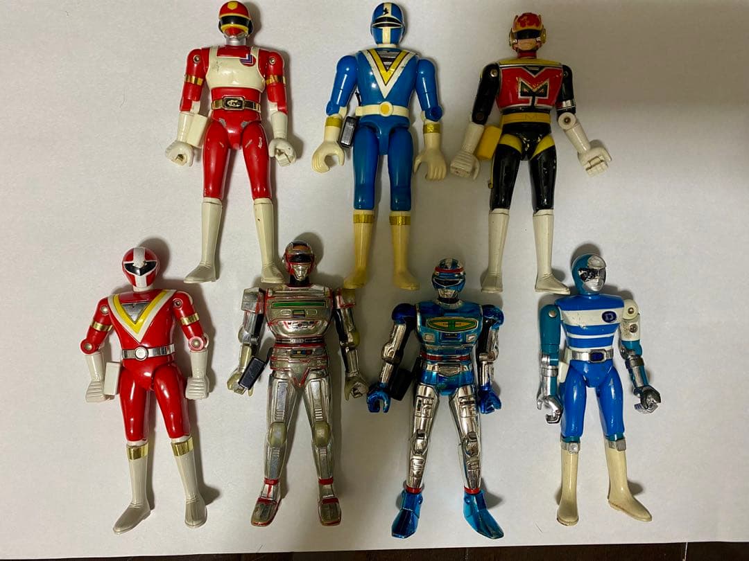 昭和の超合金フィギュア7体セット