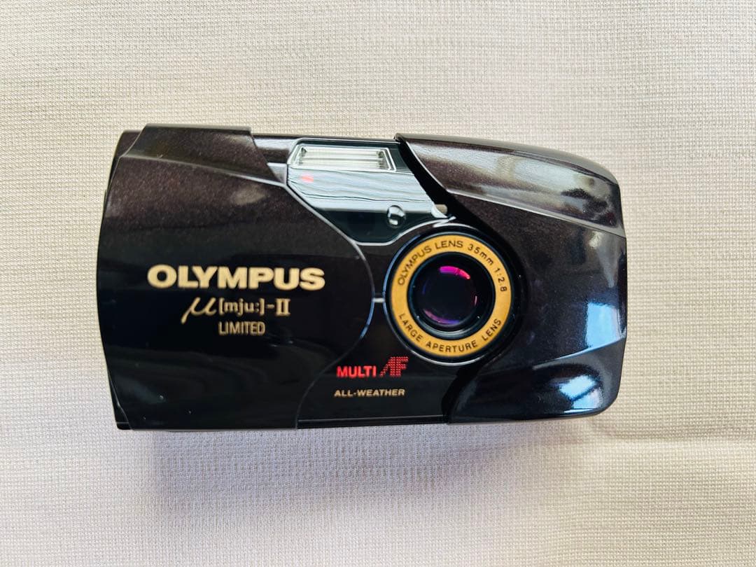 OLYMPUS μ[mju:]-II LIMITED ゴールドボックス