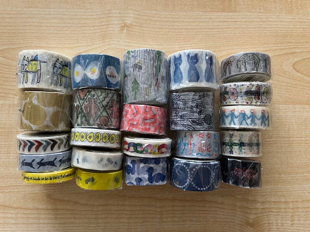 ミナペルホネン　マスキングテープ 23個セット①