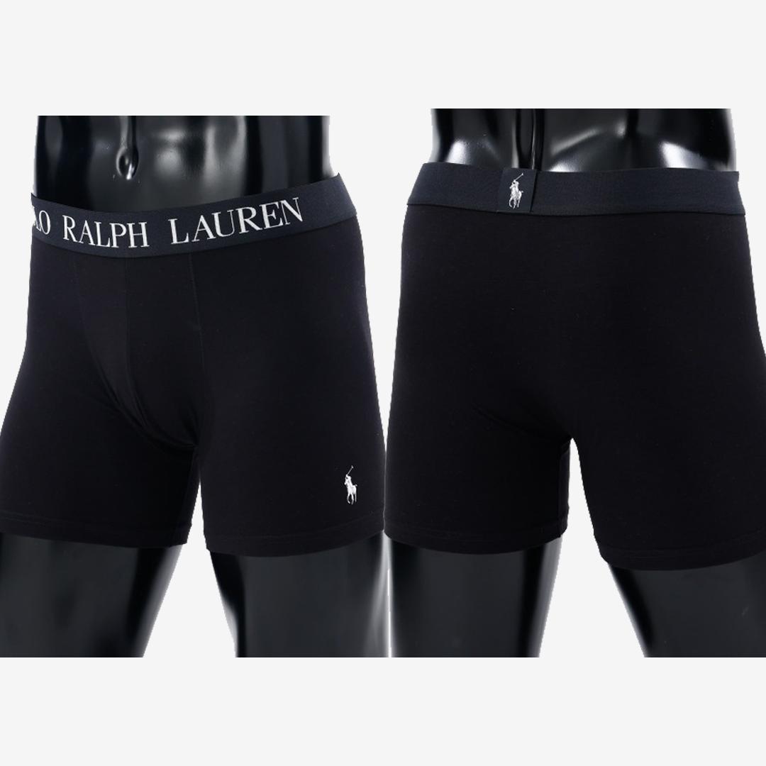 【新品6枚セット】ラルフローレン ボクサーパンツ LLサイズ 黒 正規品