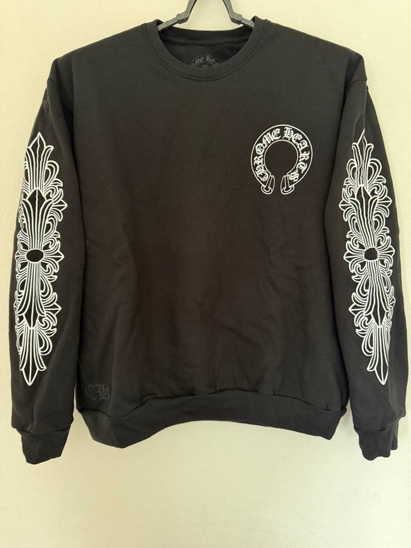 トップス CHROME HEARTS Floral Cross Horseshoe
