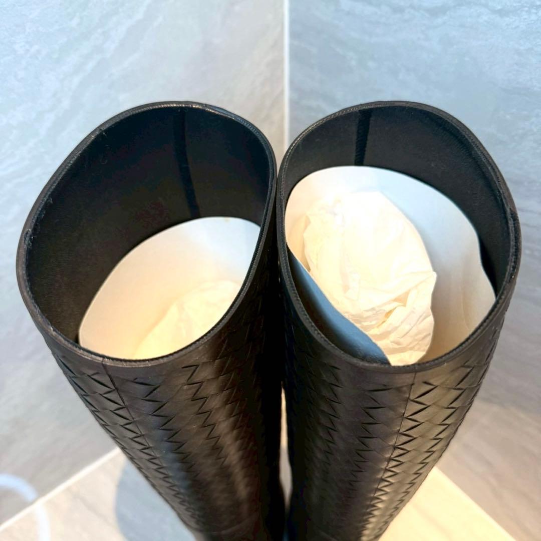 リ*ン様 【美品】 BOTTEGA VENETA ロングブーツ レインブーツ　3