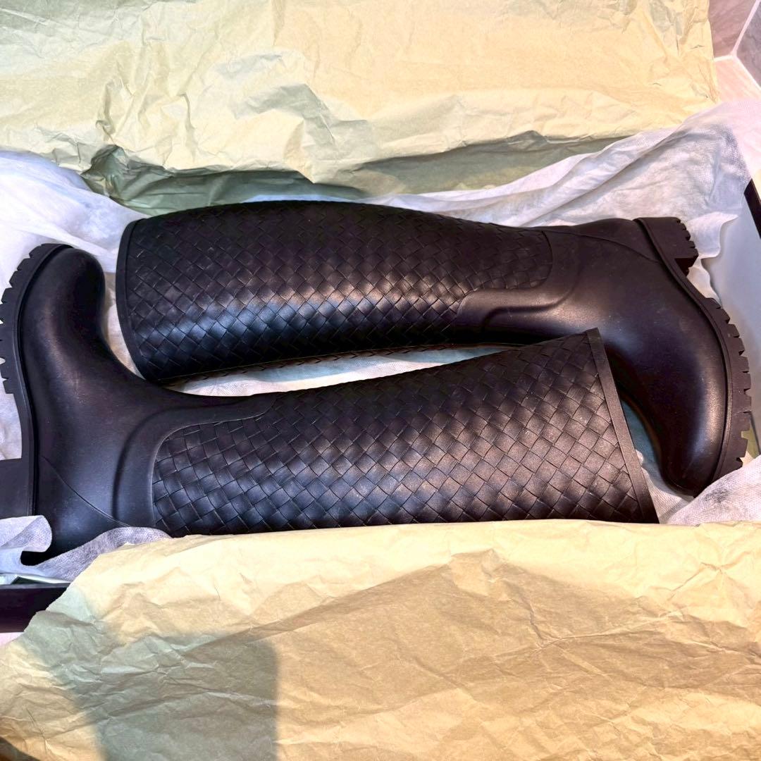 リ*ン様 【美品】 BOTTEGA VENETA ロングブーツ レインブーツ　3