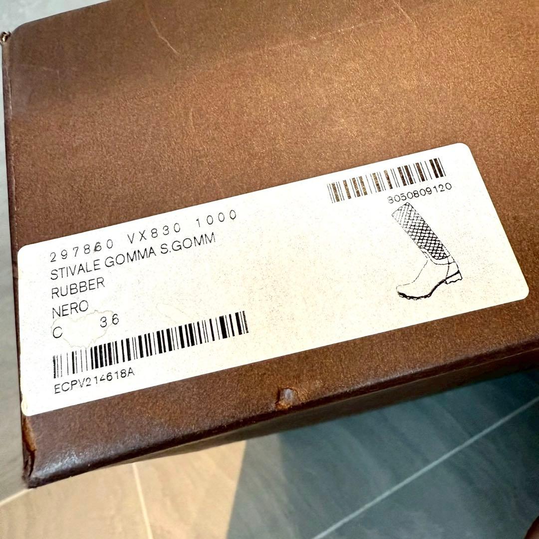 リ*ン様 【美品】 BOTTEGA VENETA ロングブーツ レインブーツ　3
