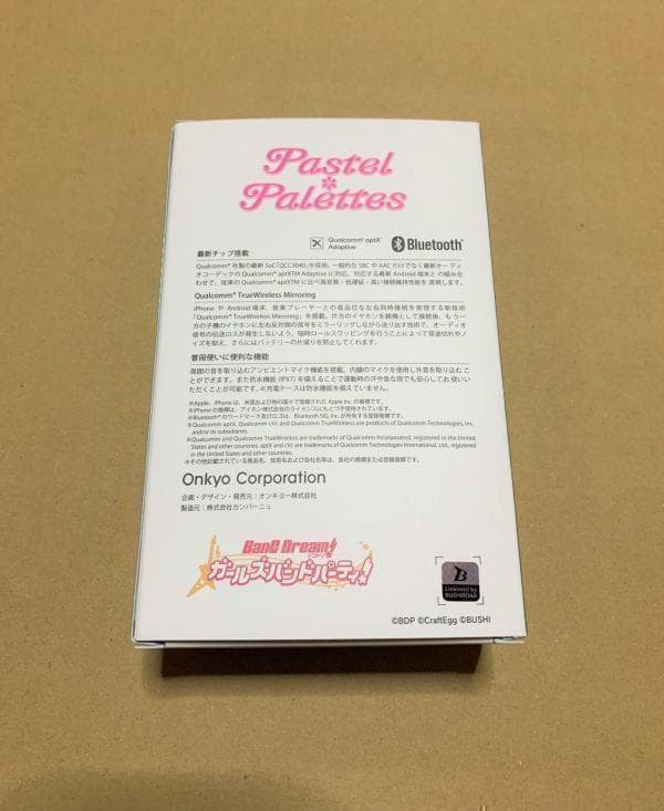 ワイヤレスイヤホン バンドリ！ Pastel＊Palettes　　パスパレ