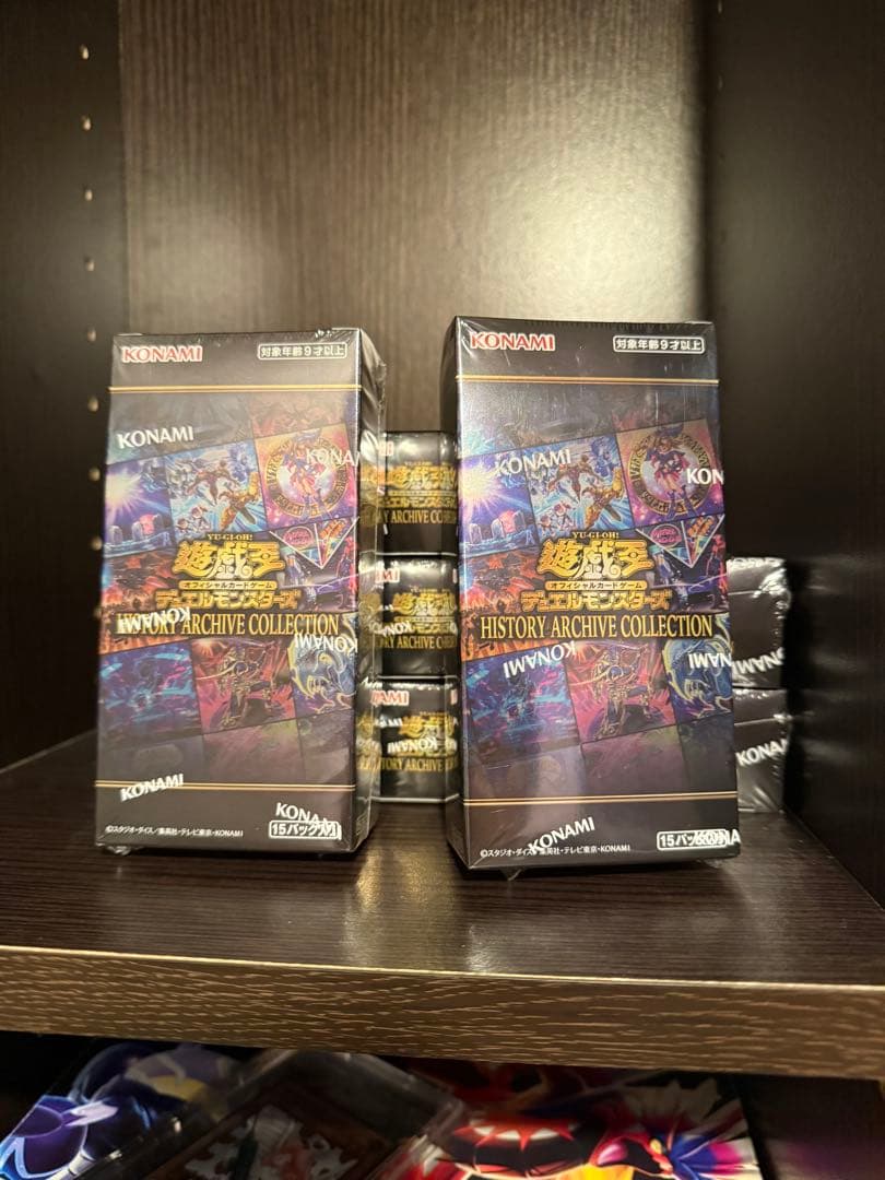 む*ー様 遊戯王 ヒストリーアーカイブコレクション 9BOX　シュリンク付き　未