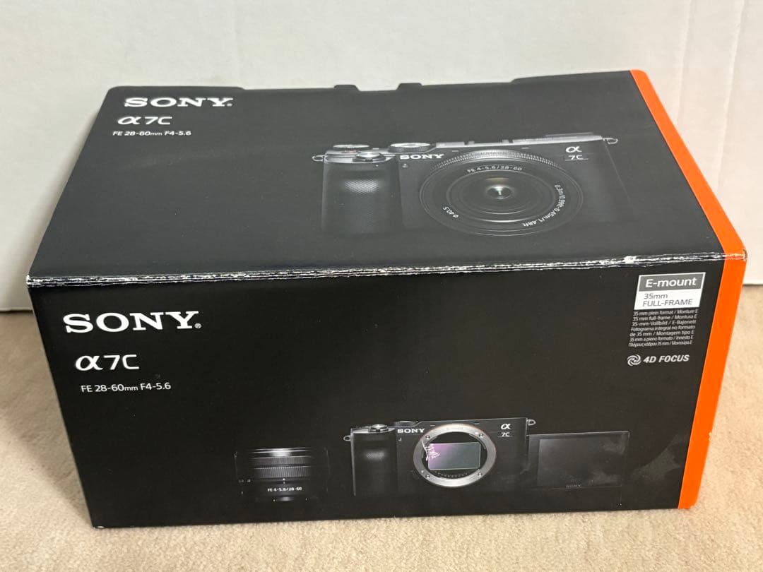 SONY α7C ズームレンズキット ILCE-7CL 28-60 F4-5.6