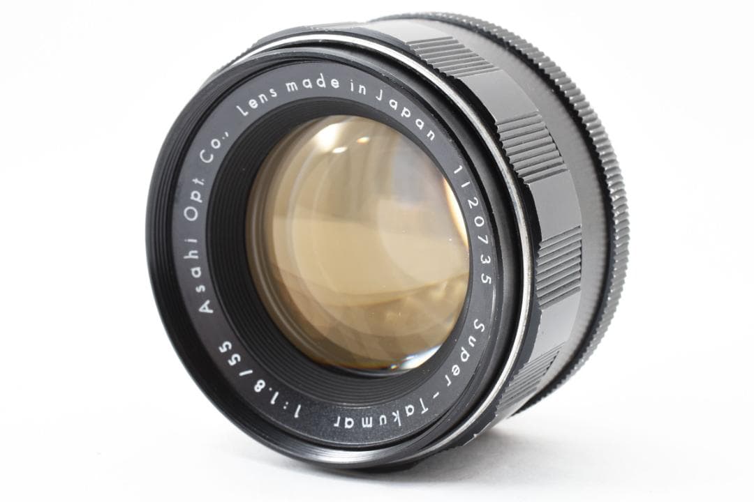 ☆前期型☆ Super Takumar 55mm F1.8 フード付 F0175