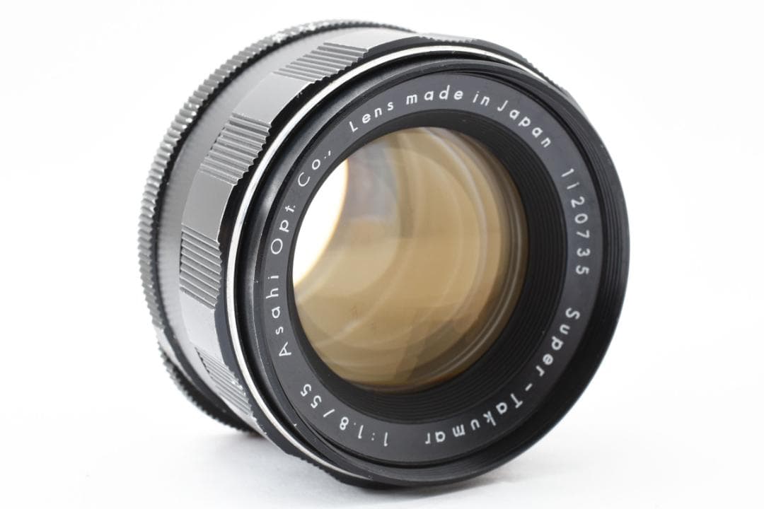 ☆前期型☆ Super Takumar 55mm F1.8 フード付 F0175