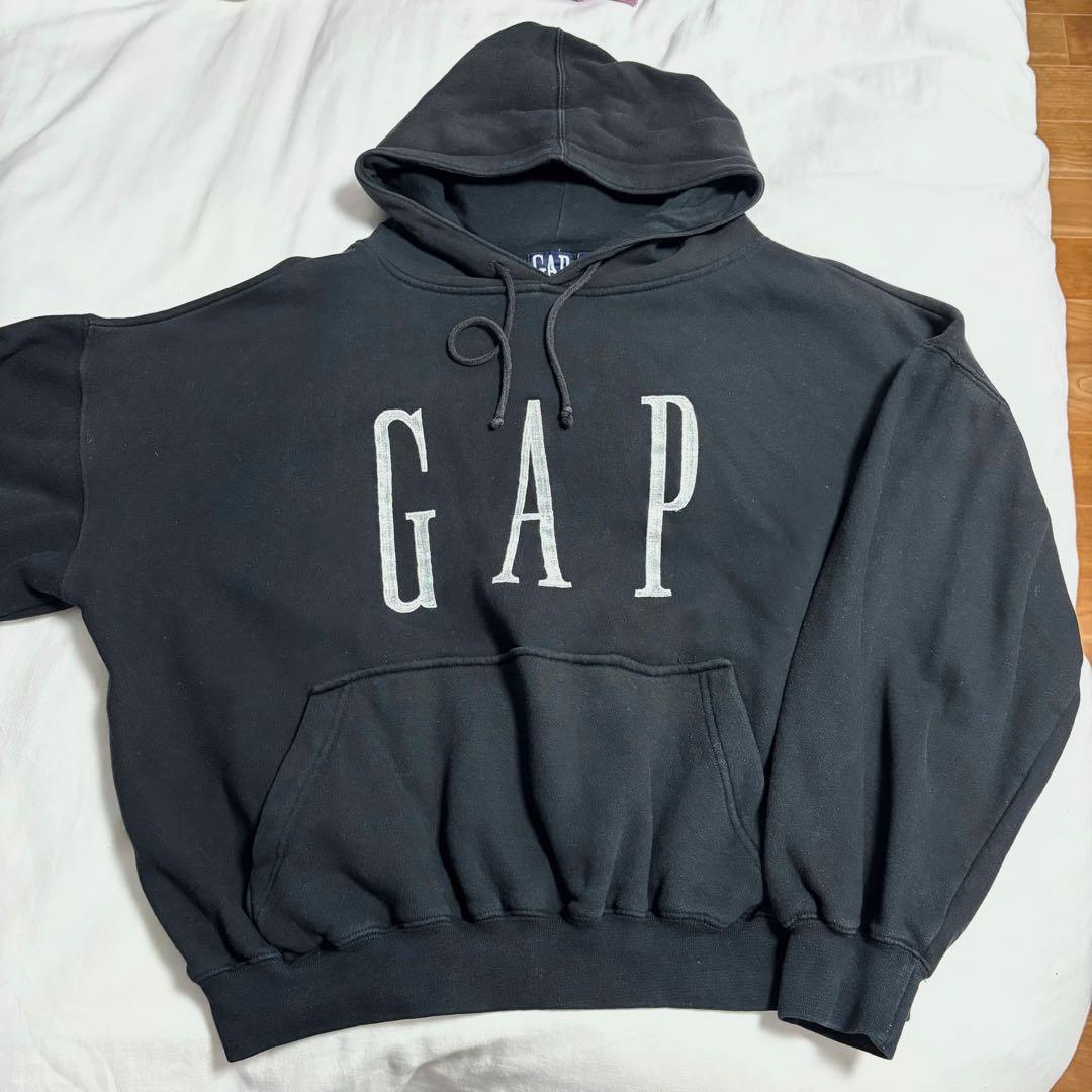 希少 90s〜 old GAP M パーカー オーバーサイズ