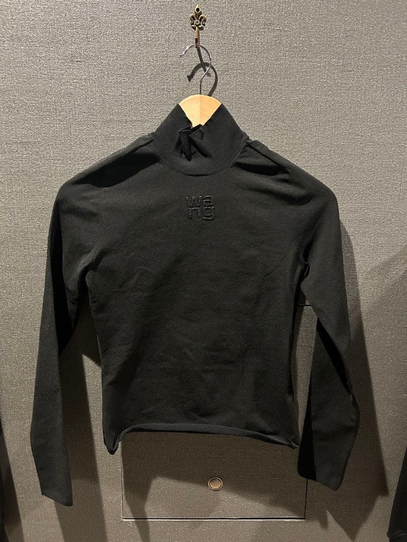 alexanderwang ブラック 長袖タートルネック S