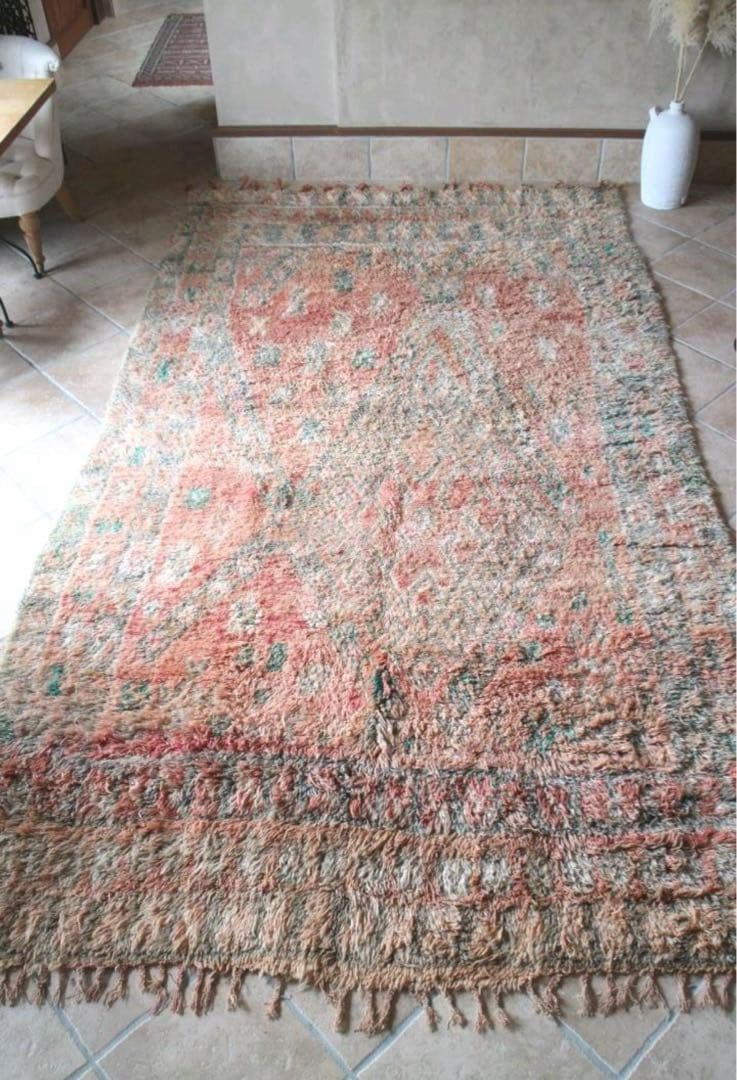 ＊限定セール＊bohoモロッコラグ　ヴィンテージラグ　特大サイズ