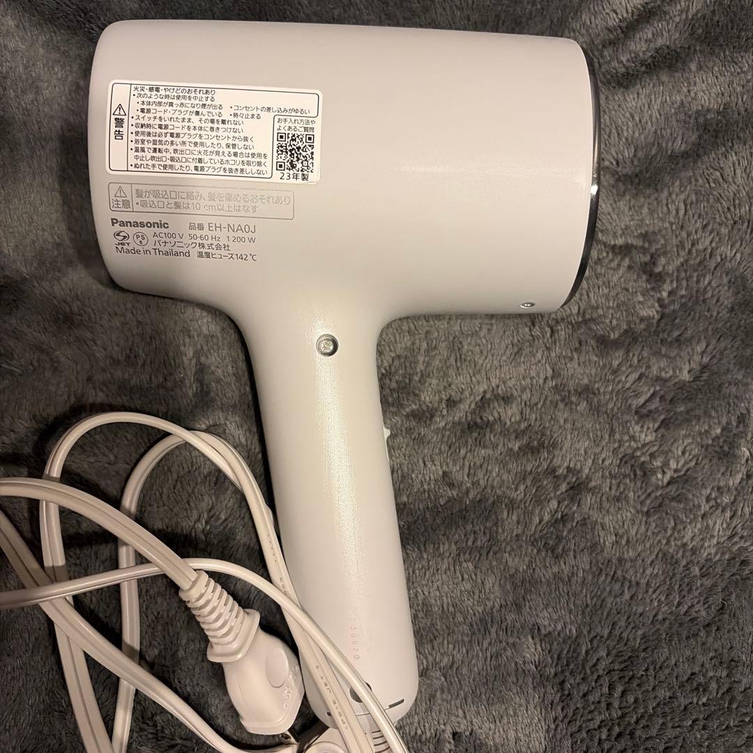 【中古】Panasonic ナノケア ヘアドライヤー EH-NA0J 23年製