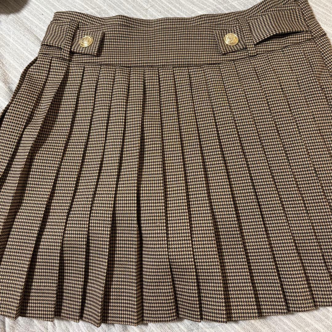 スカート Vienna Pleated Mini Skirt herlipto
