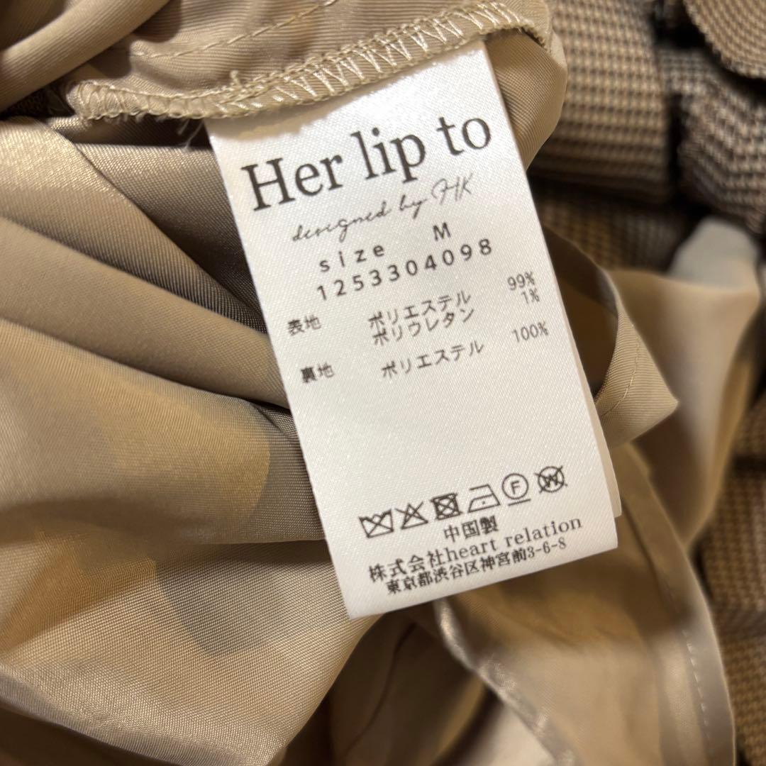 スカート Vienna Pleated Mini Skirt herlipto