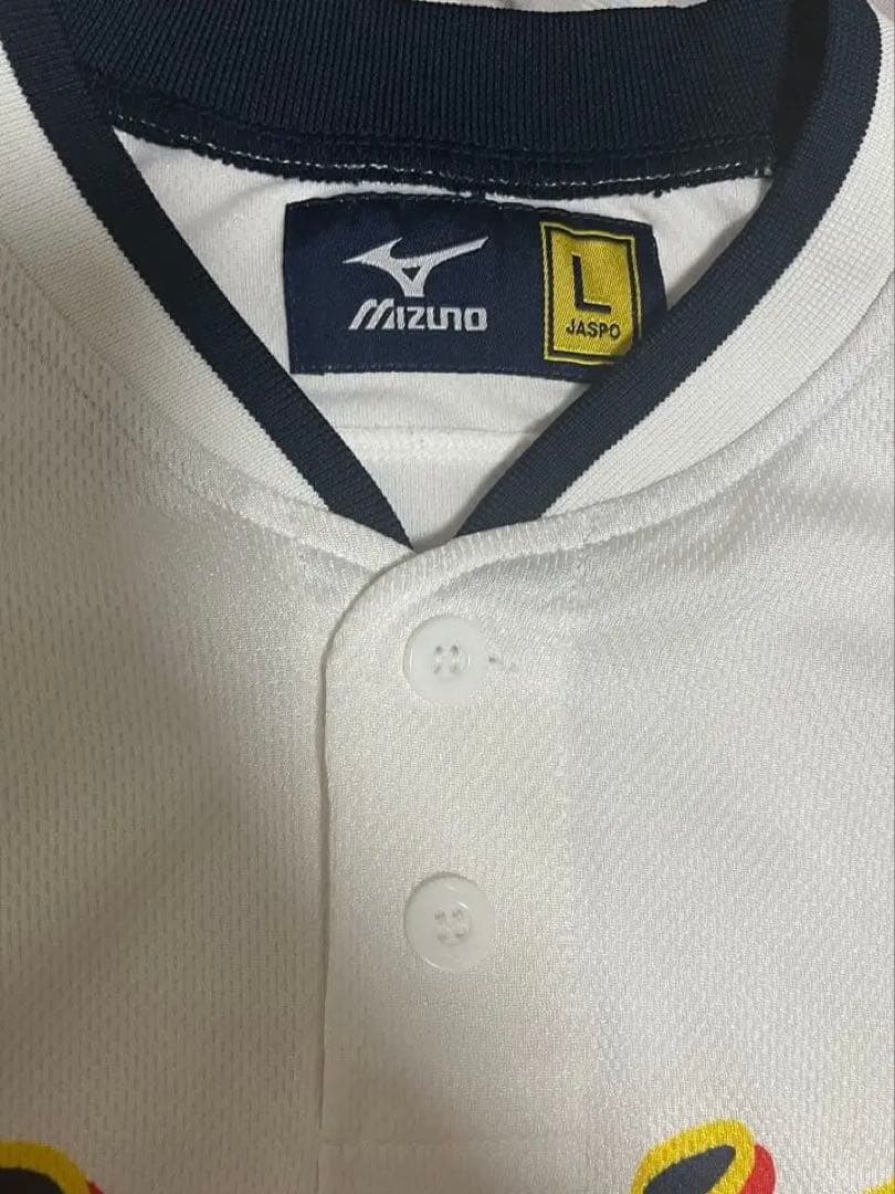 ダイヤのA青道高校野球部ミズノ製ユニフォーム型Tシャツ　Lサイズ