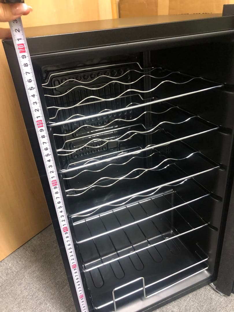 ワインセラー ガラス扉 5棚 約70cm