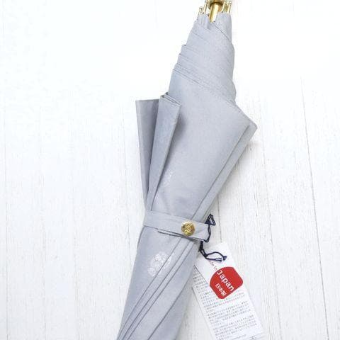 ポロ ラルフローレン ポロベア ジャガード織 長傘 雨傘 ライトグレー