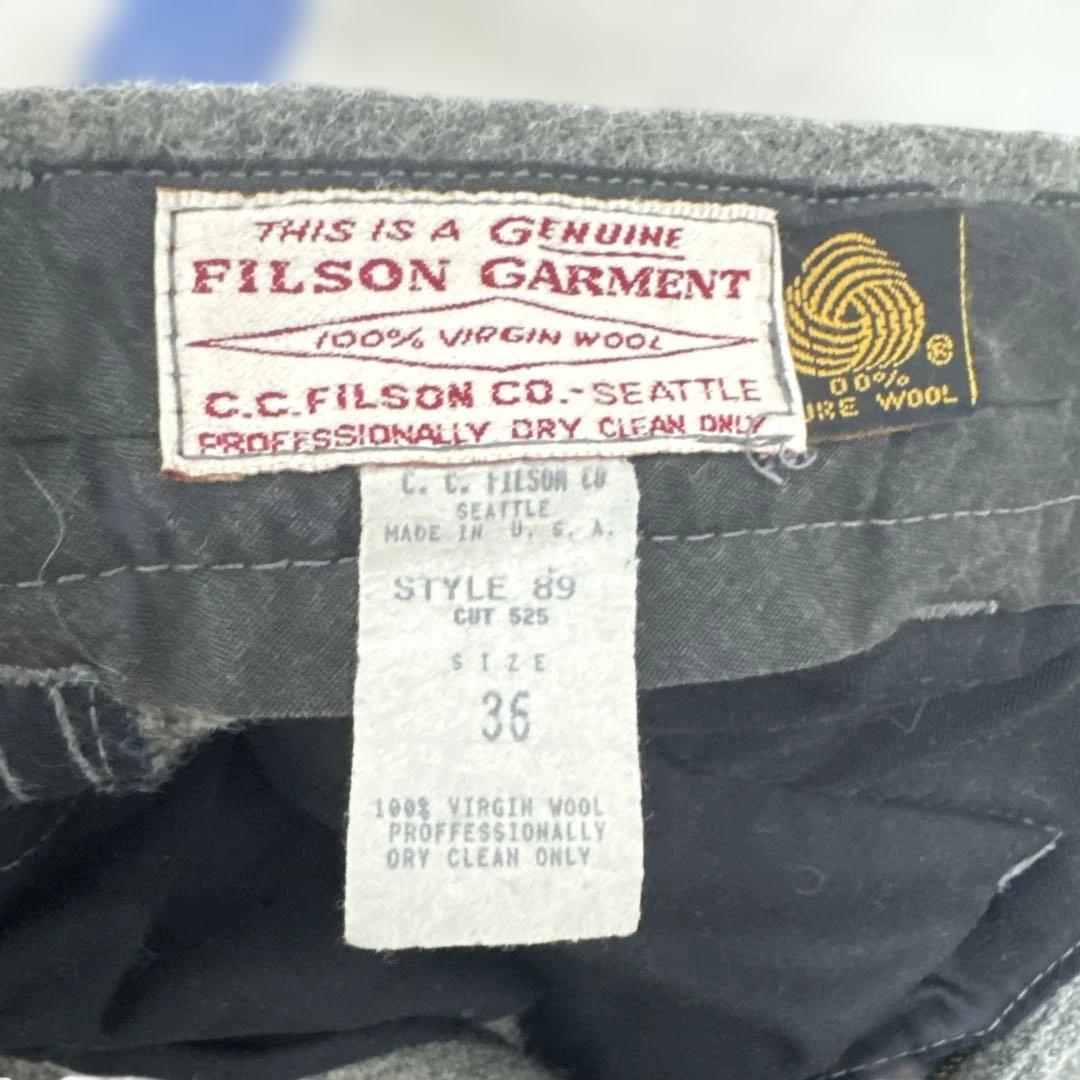 美品❗️入手困難❗️フィルソンウールマッキーノフィールドパンツ36 アメリカ製