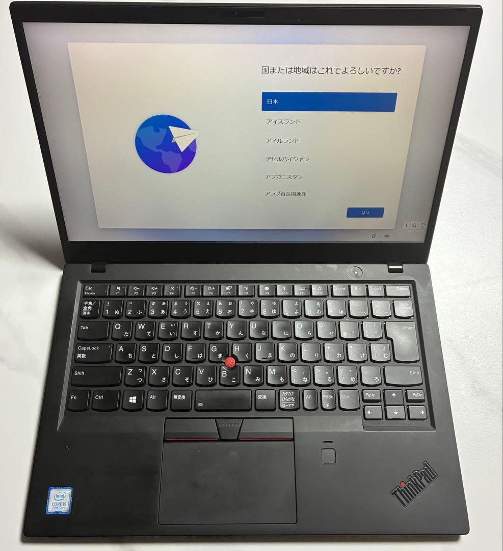 Windowsノート本体 ThinkPad X1 Carbon Gen6 Corei5/8GB/256GB