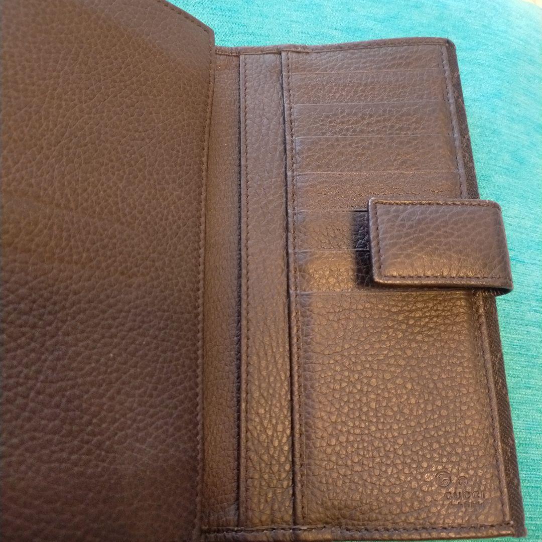 新品未使用　グッチ　長財布　デニム