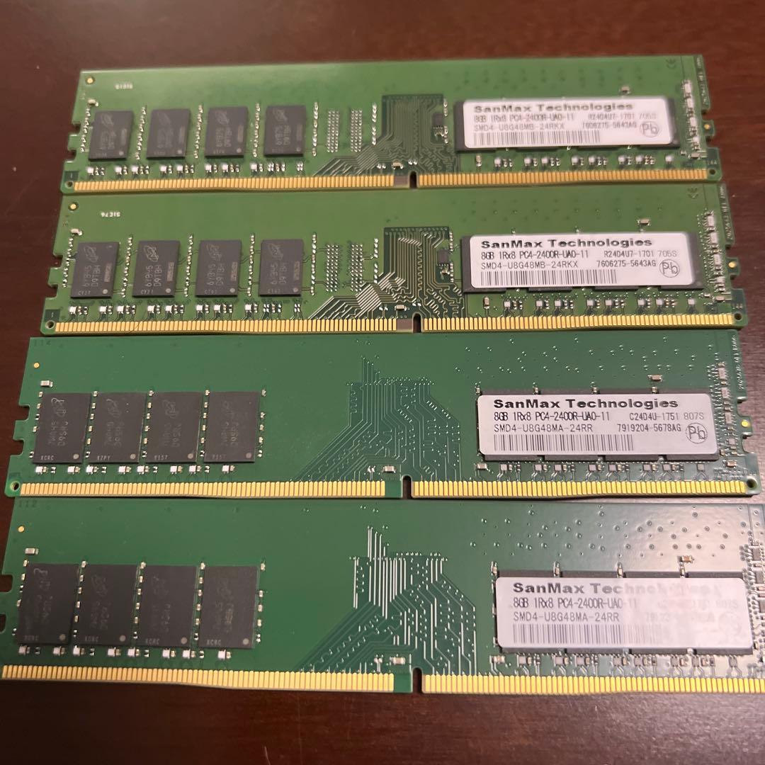 さ*ち様 SamMax Technologies DDR4 8GB×4(32GB