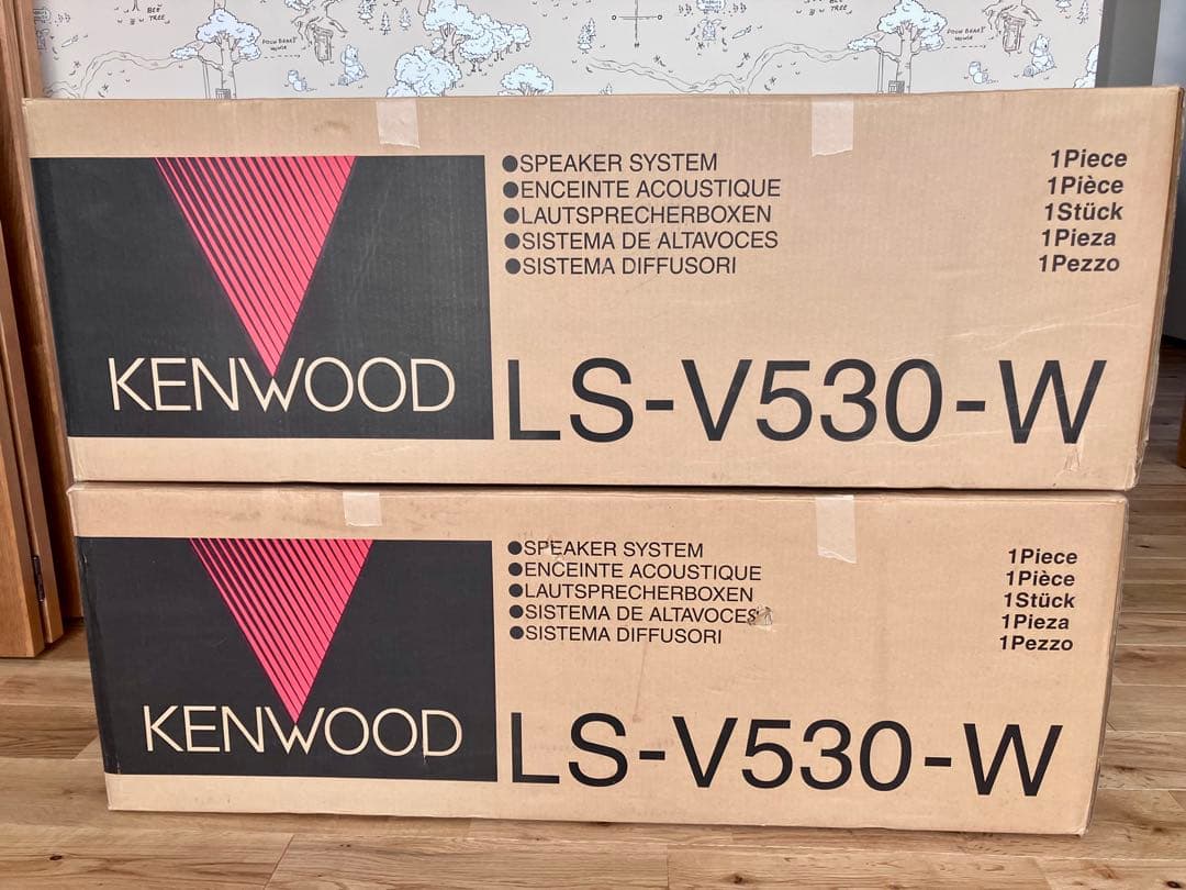 KENWOOD LS-V530 3ウェイ4スピーカー　片側②／2セット中