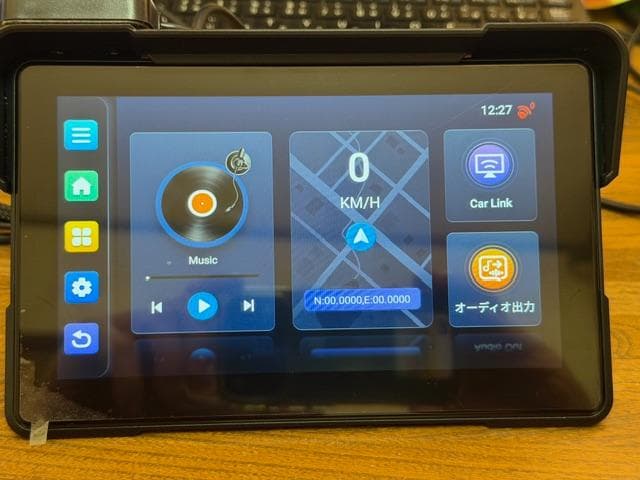 バイク用Android13ナビ