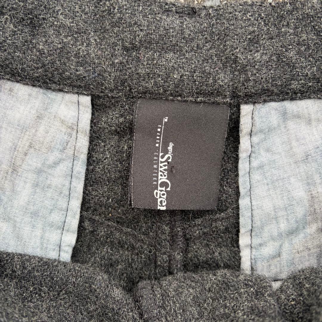 00's swagger ウール パンツ ダブルニー