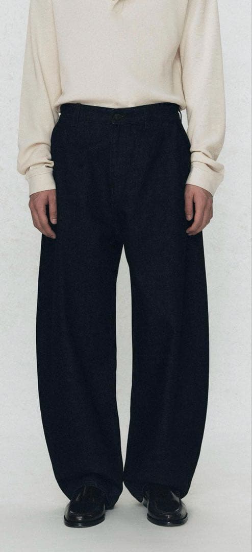 SOSHI OTSUKI ZARA JEANS ワイドレッグプリーツ EU40