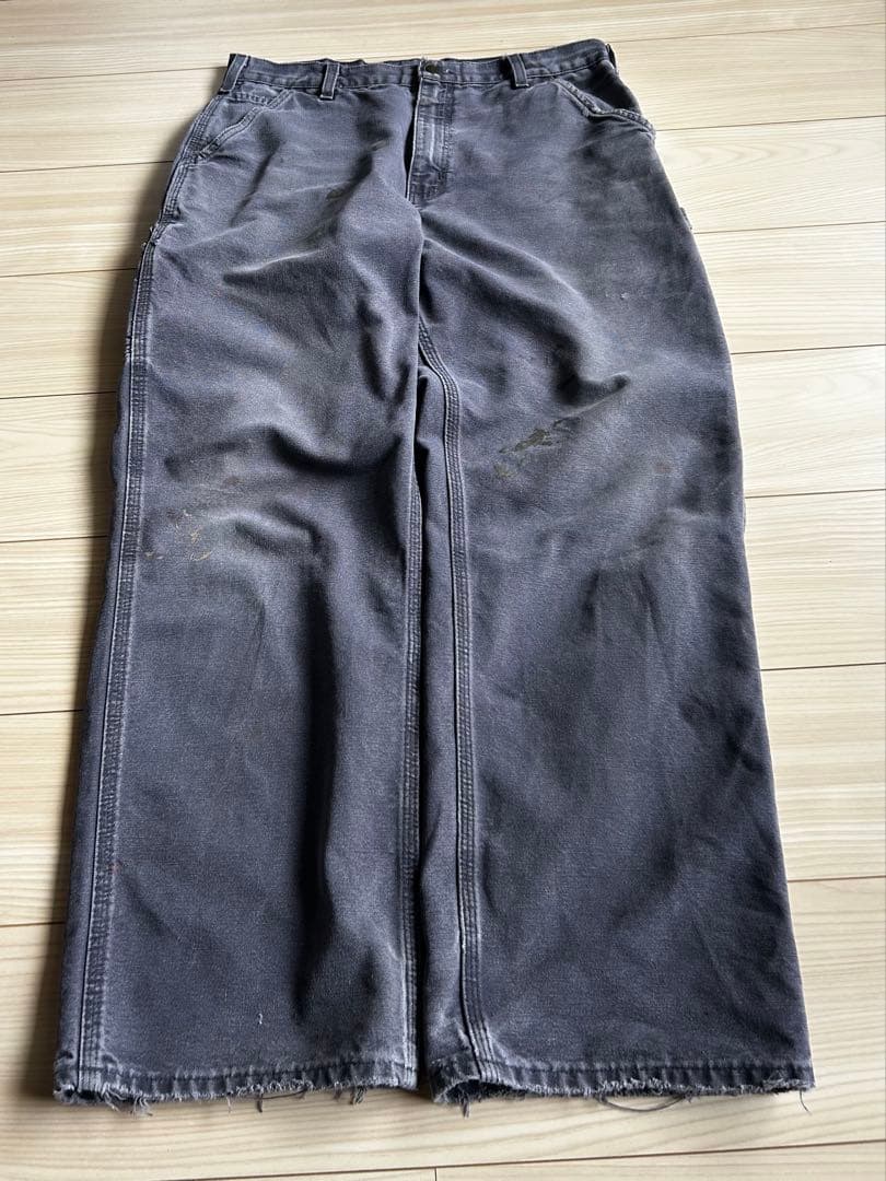 焼*ば様 Carhartt ダークグレー ペインターパンツ　W36L30