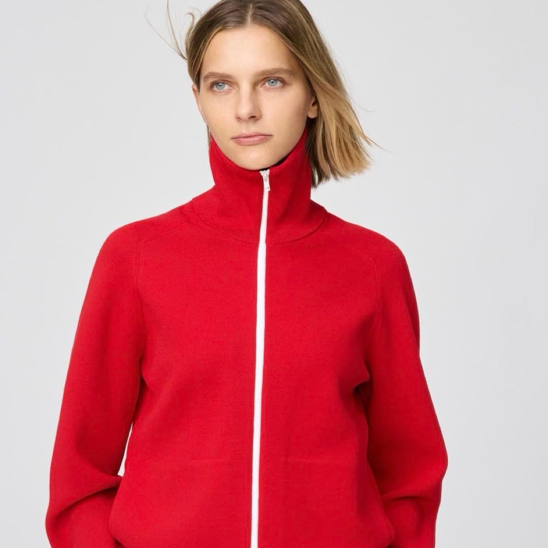 ミラノリブフルジップカーディガン XXL