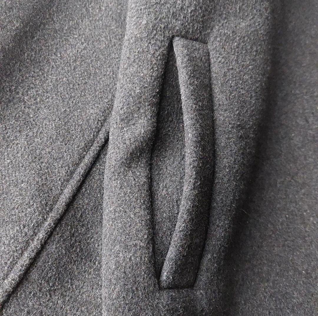 ガリャルダガランテ パイピング ウール リバーコート ハーフガウン