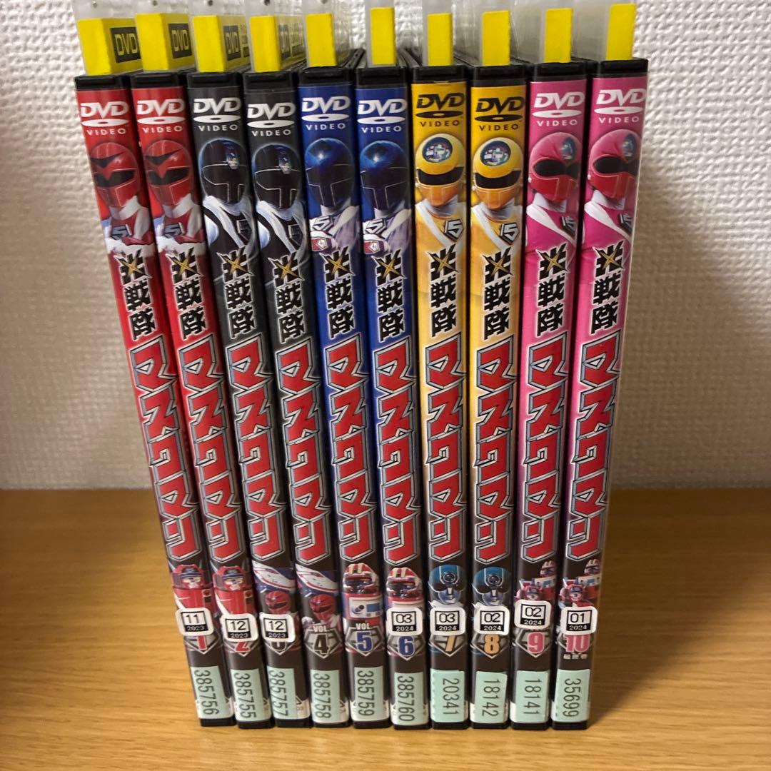 光戦隊マスクマン DVD 全12巻セット