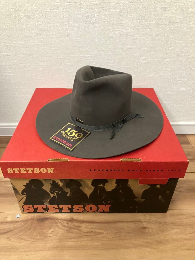STETSON アメリカ製　THE Signature グレー　ウエスタン
