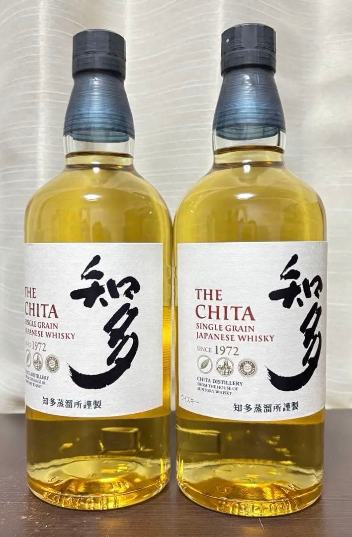 【新品】未開封サントリー知多　グレーンウイスキー 700ml箱無し×2本セット