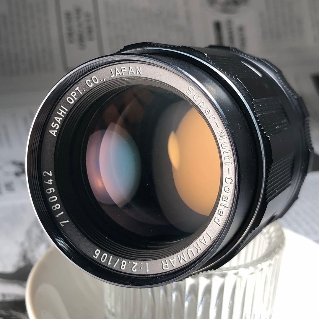 PENTAX smc takumar 105mm f2.8 m42マウント