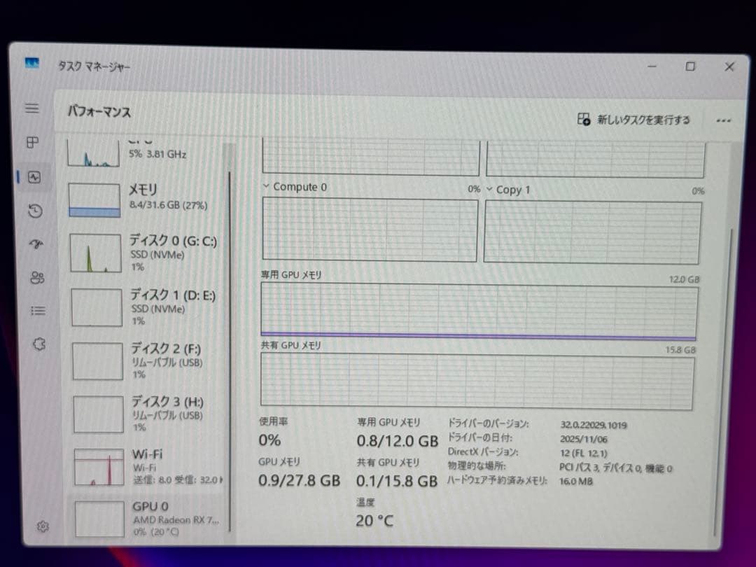 グラフィックボード・グラボ・ビデオカード Sapphire Radeon RX 7700 XT 12GB