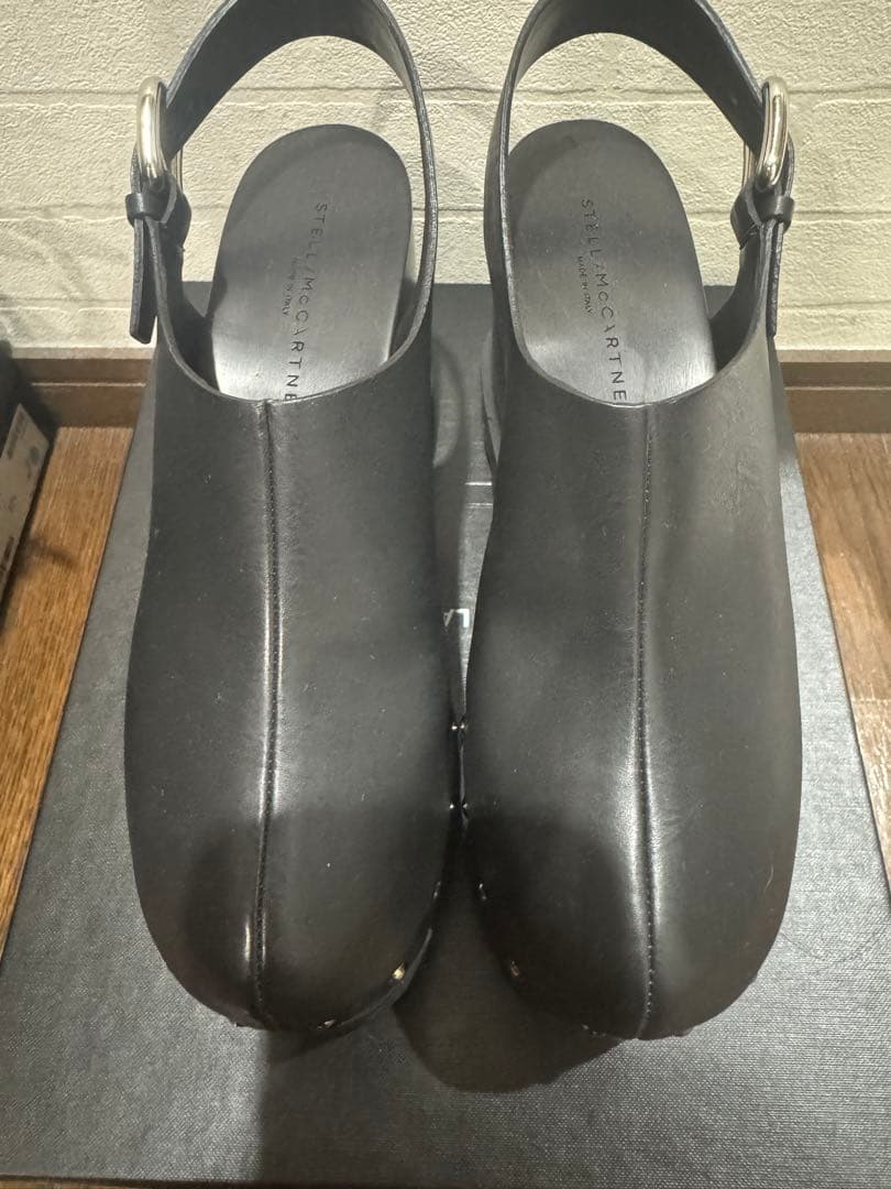 ステラマッカートニー エリス プラットフォームクロッグ 37インチ