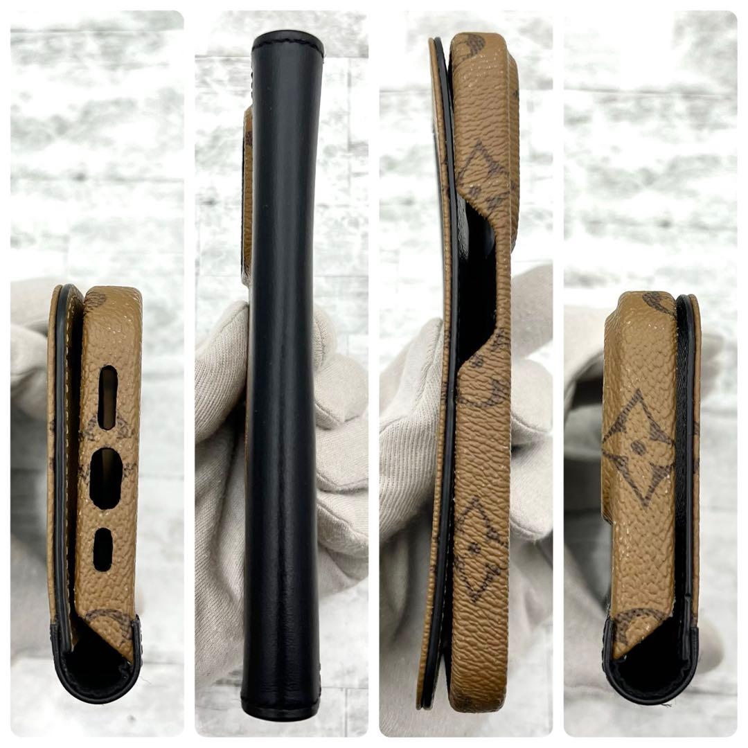 ★極美品★ヴィトン　iPhoneケース　モノグラムリバース　フォリオ　14PRO