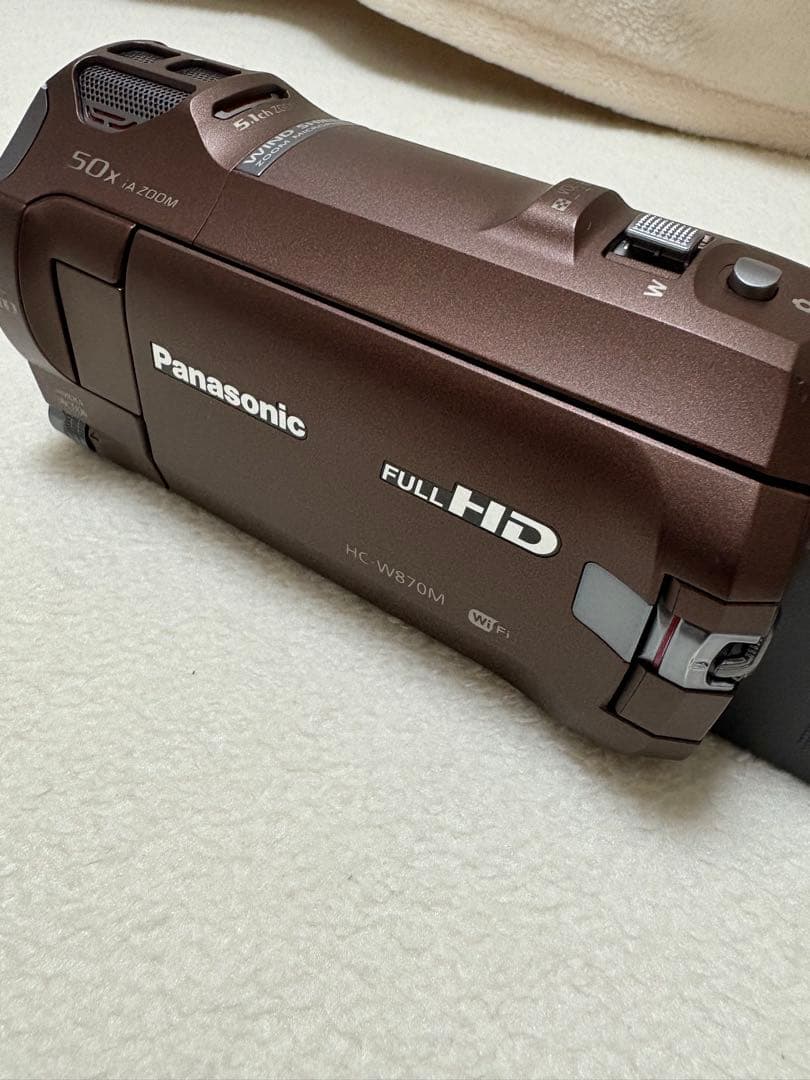 Panasonic パナソニック　ビデオカメラ　HC-W870M ケース付き