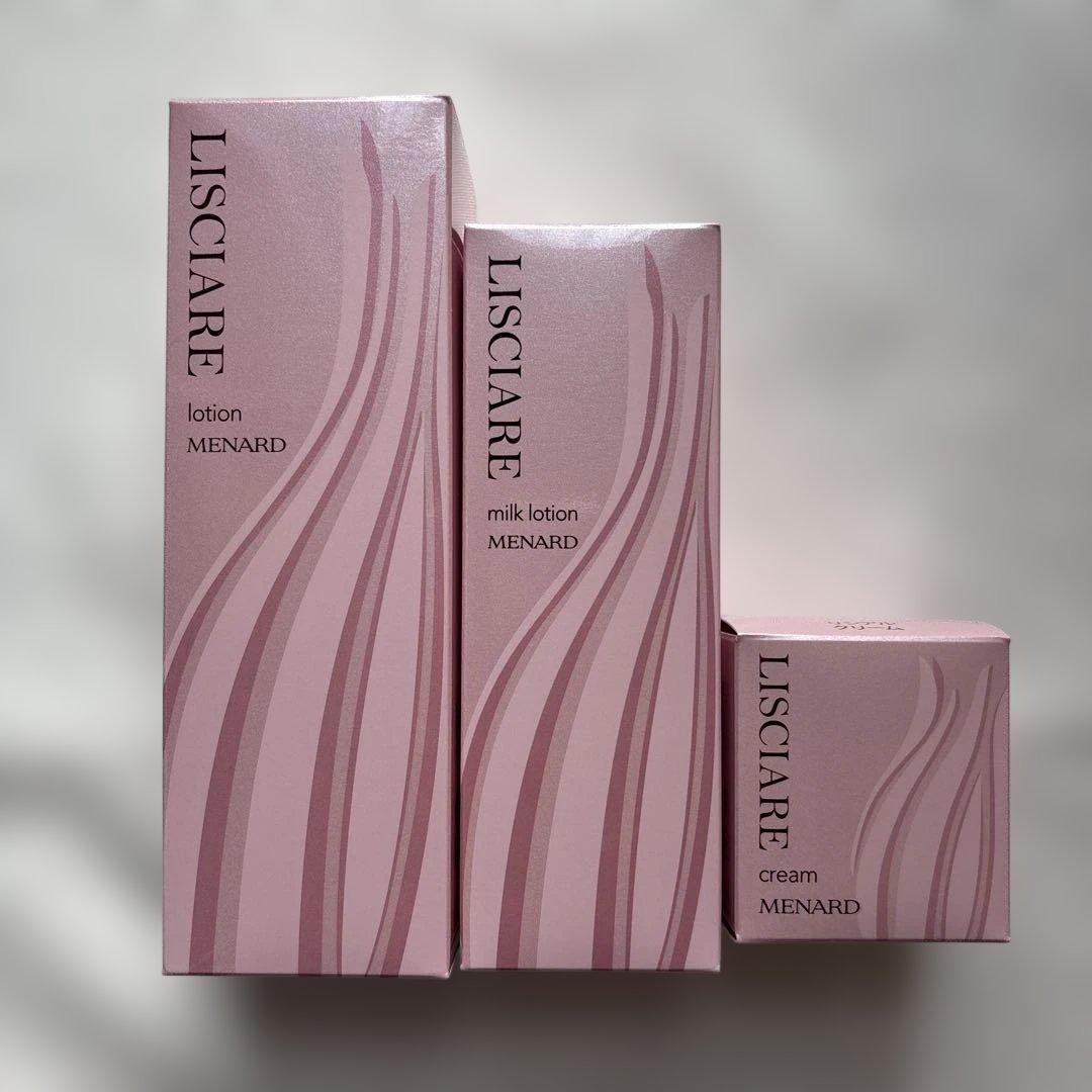 メナード リシアル 化粧水 乳液 クリーム 3点セット＋ウォッシング