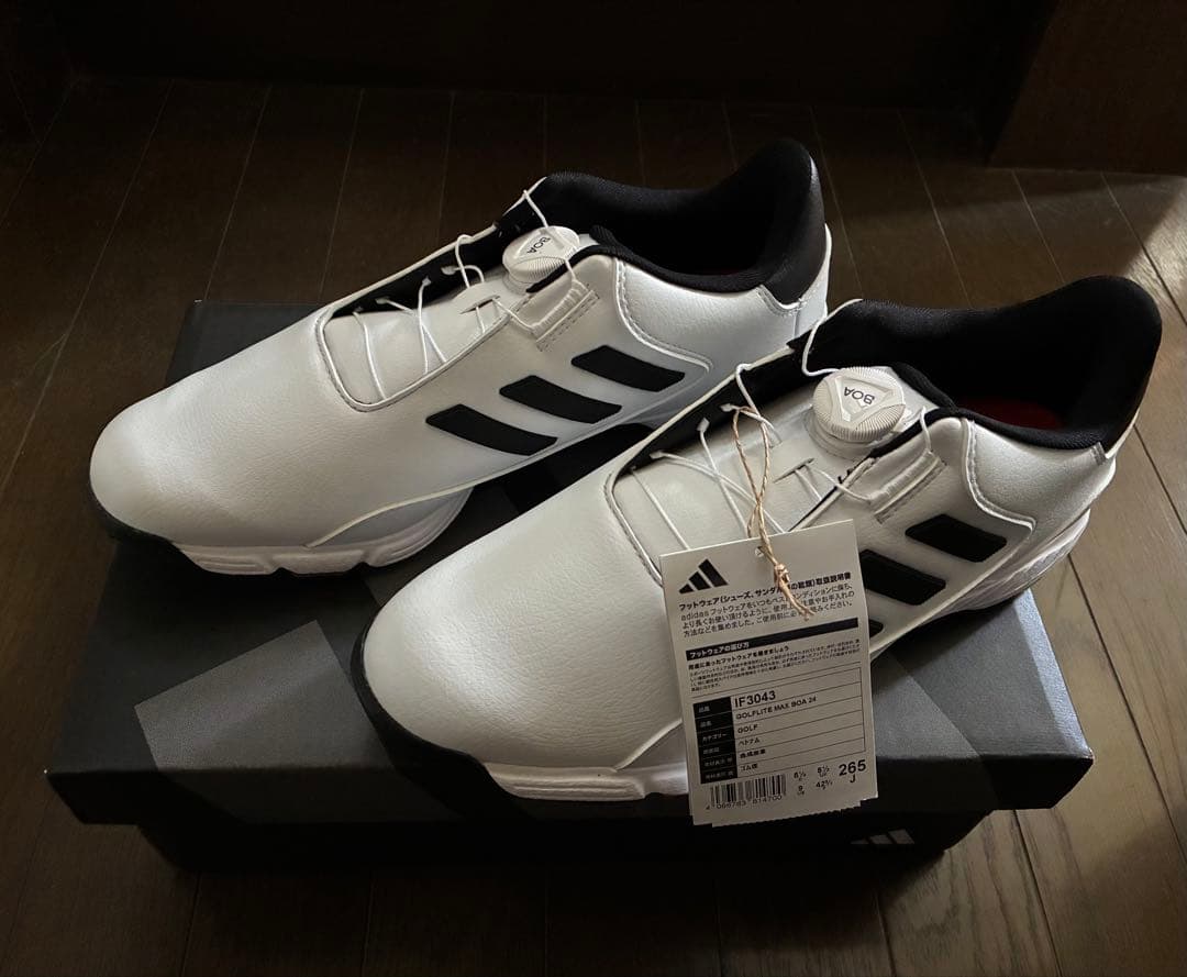 adidas ゴルフシューズ 26.5 新品　BOA
