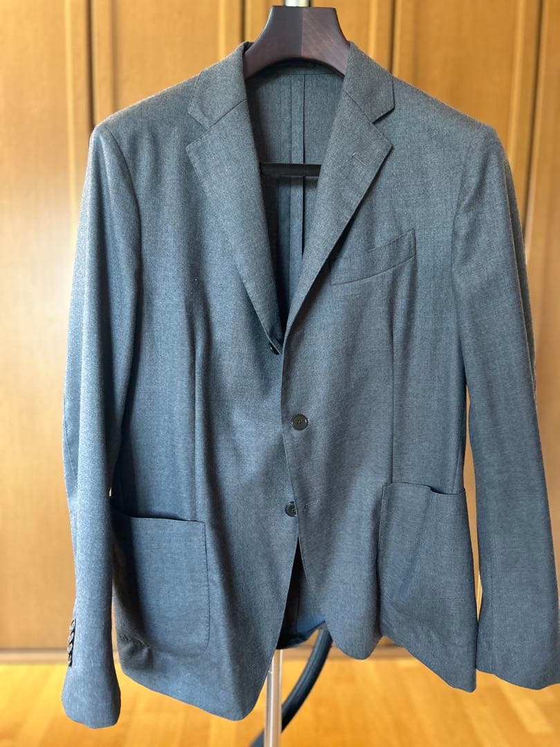 最終価格【LARDINI EASY WEAR 】ウールスーツ52