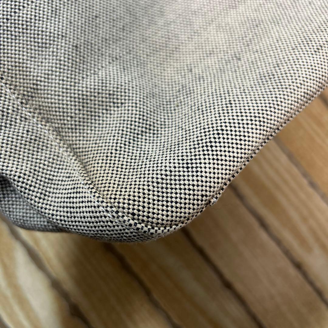 monchi  PRADA キャンバストートバッグ ベージュ/ブラック